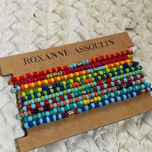 Roxanne Assoulin Happy Stripes Bracelets NEW